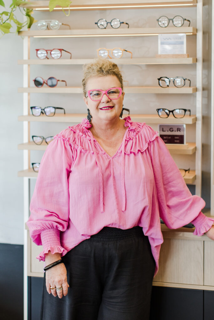 Kay is part of the optometry team. She is an experienced eye wear stylist